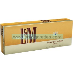 L&M Turkish Night 100's cigarettes